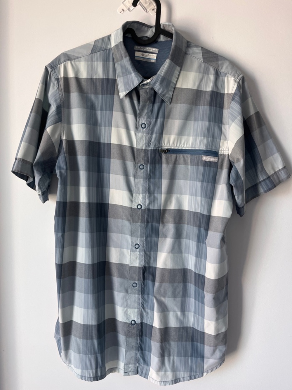 Columbia Cool Creek Men’s Short Sleeve Shirt - Sz M hiking outdoors